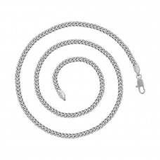 Apzeltīta ķēdīte ar klasisku  pinumu